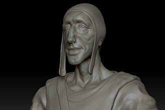 3D модель персонажа