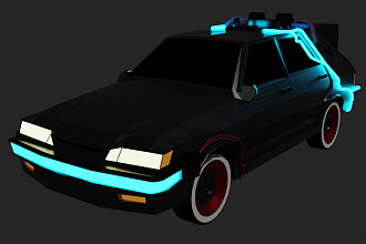 Создам 3d модель, low poly, high poly