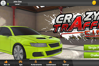 Исходник игры Crazy Traffic Racing. unity