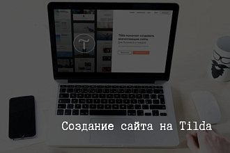 Лэндинг или сайт на Тильда
