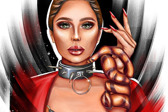 Напишу портрет в procreate по фотографии