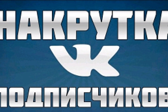 1000 живых подписчиков в вк страница или группа, без ботов