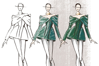 Fashion иллюстрация