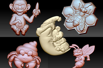 Сделаю 3D модель барельефа