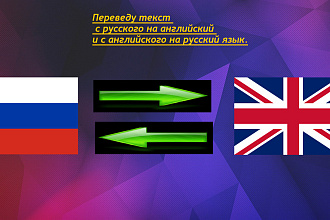 Переведу любой текст с русского на английский и наоборот