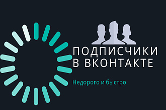 Подписчики в ВКонтакте
