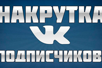 Подписчики вконтакте