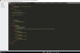 Вёрстка сайта HTML CSS