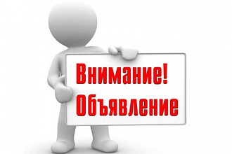 Составлю объявление и опубликую его на авито,юле и остальных площадках