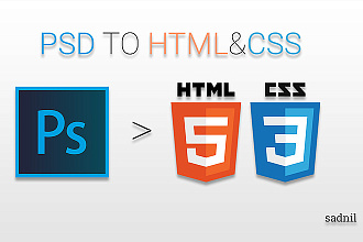 PSD to HTML. Вёрстка сайта. Сверстаю ваш PSD макет
