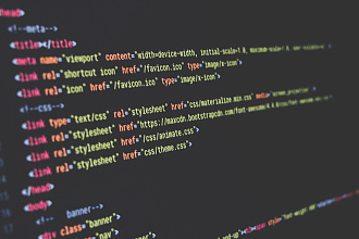 Редактура в верстке html, css
