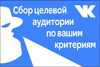 Сбор целевой аудитории в Vkontakte по нужным критериям