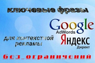 Ключевые фразы для контекстной рекламы в яндекс директ