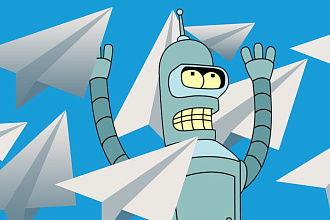 Продам бота telegram - 500 рублей