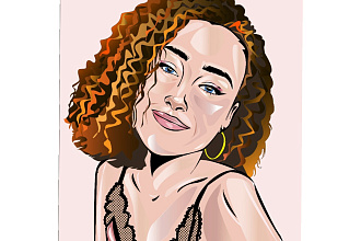 Портрет в digital - art style