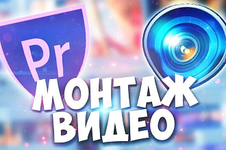 Смонтирую качественно видеоролик, обрежу, вставлю эффекты и т. д