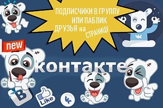 800 Активных подписчиков в группу или паблик