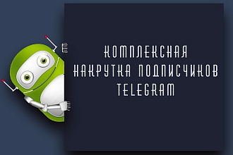 Комплексное привлечение 500 русских подписчиков в Telegram канал