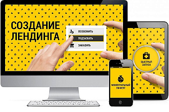 Качественная копия лендинга Landing Page. В подарок админ панель