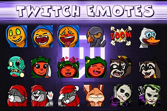 Смайлы Twitch