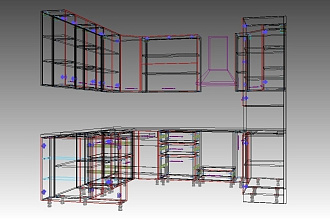Проектирование мебели в bCAD Pro. Создание технической документации
