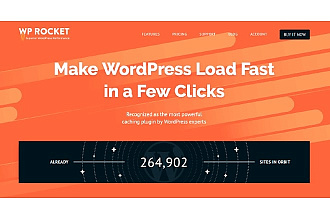 Сделайте загрузку WordPress быстрой в несколько кликов WP Rocket