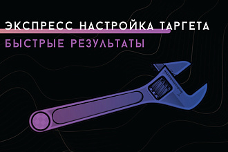 Экспресс настройка рекламы