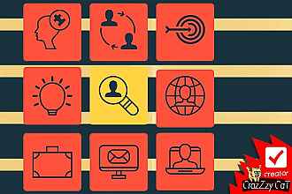 Создам 9 иконок, значков