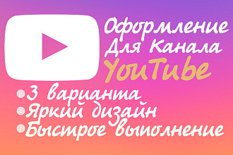 Шапка для канала YouTube+аватарка+превью