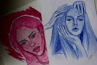 Рисую портреты, иллюстрации и рисунки