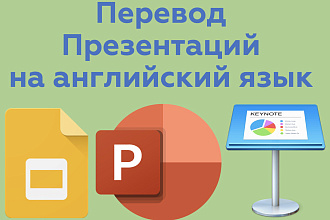 Переведу презентацию на английский язык