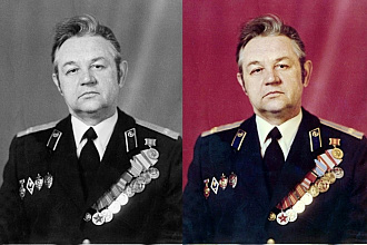 Восстановление старых фотографий и раскрашивание черно белых