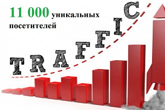 11 000 Уникальных посетителей на ваш сайт за 7 дней