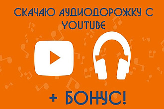 Скачаю аудиодорожку с YouTube
