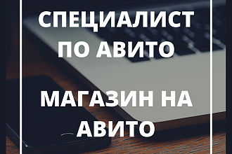 Магазин Авито, авитолог