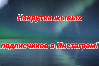 Живые подписчики для Инстаграма