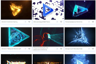 Renderforest - Эффектное интро с анимацией логотипа и текста