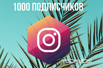 1000 подписчиков в инстаграм