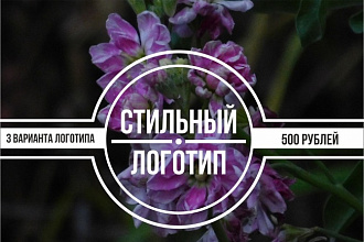 Стильный логотип