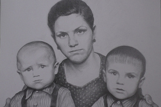 Реалистичный портрет по фото