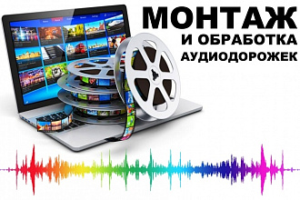 Редактирование дорожек аудио. Чистка. Монтаж Аудио