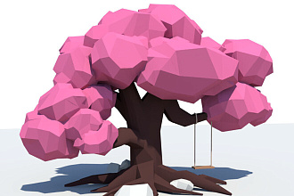 Создам Low Poly модель