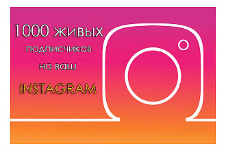 1000 подписчиков Инстаграм