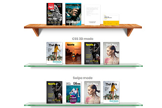 WordPress плагин для создание книг, журналы, брошюры с эффектами 3D