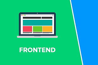 Front-end сайта JavaScript, Vue.js, Nuxt.js