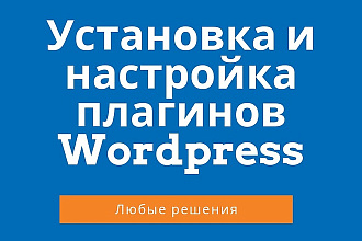 Настройка и доработка плагинов , виджетов Wordpress