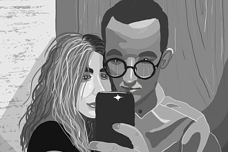 Напишу для Вас диджитал портрет по фотографии