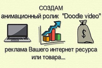 Анимационный ролик - реклама Вашего интернет ресурса. Doodle video