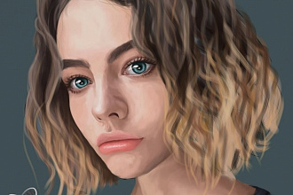 Портрет Digital art