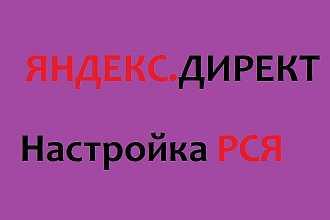 РСЯ в Яндекс. Директ. Рекламная кампания на 5 объявлений